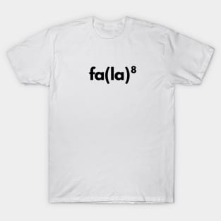 Fa La 8 Math T-Shirt